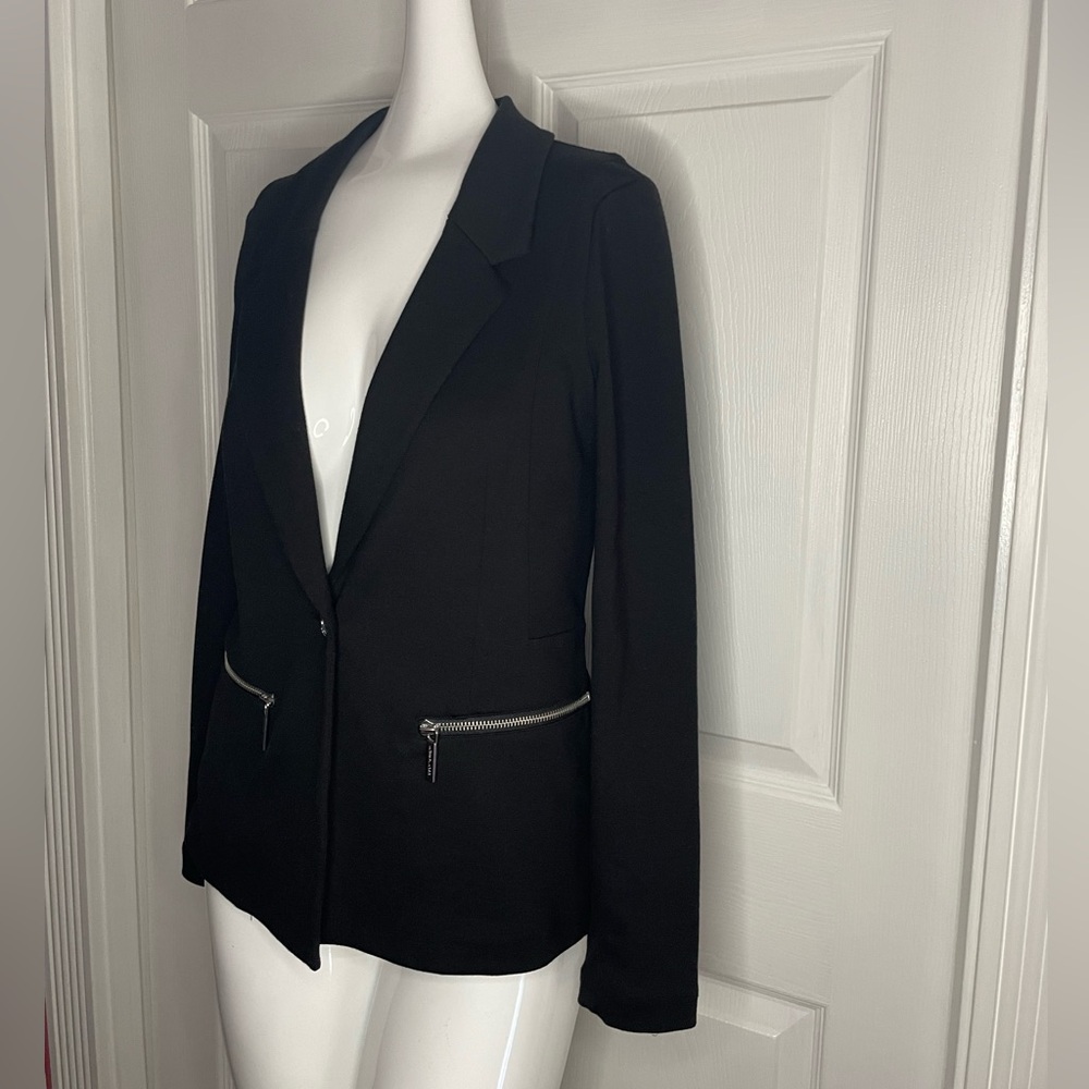 Michael Kors Black Knit Blazer